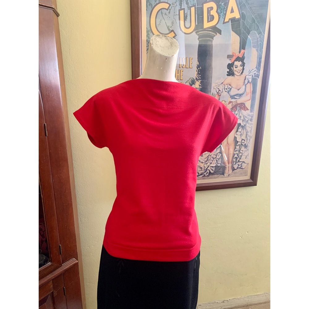 Vivien of Holloway Slash Neck Top